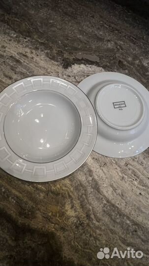 Тарелки и блюдо сервировочное bernardaud milo