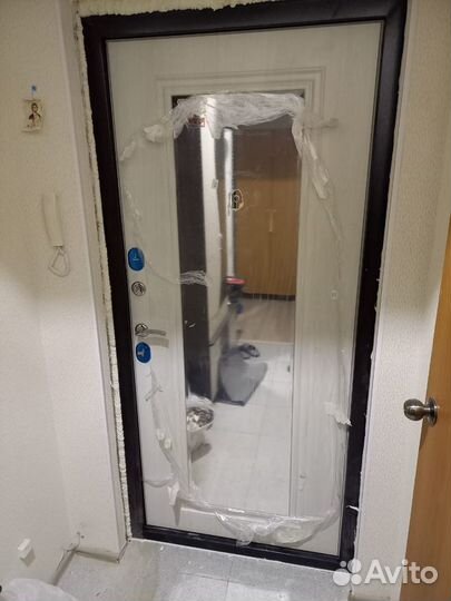 Металлические Двери с зеркалами и без