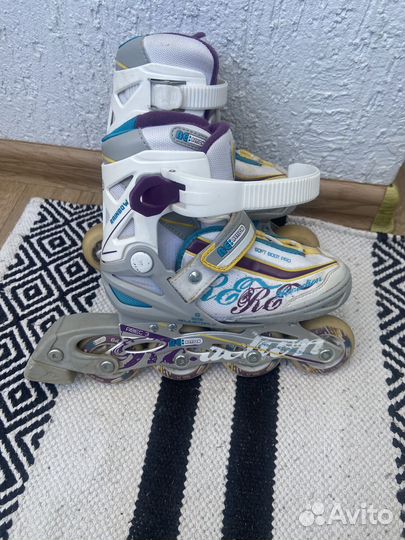 Роликовые коньки детские раздвижные
