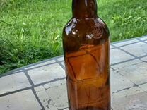 Тёмная стеклянная бутылка 750мл от пива