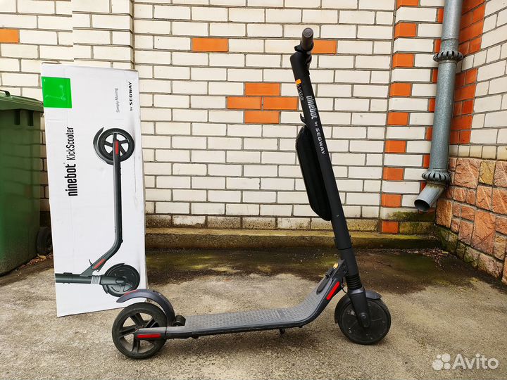 Самокат Ninebot ES2 с доп. батареей