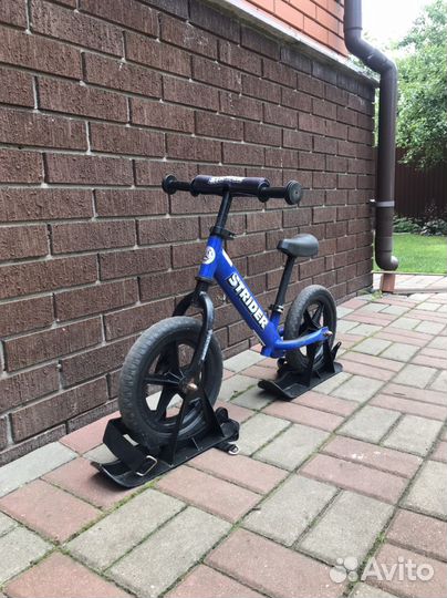 Беговел strider classic с комплектом лыж