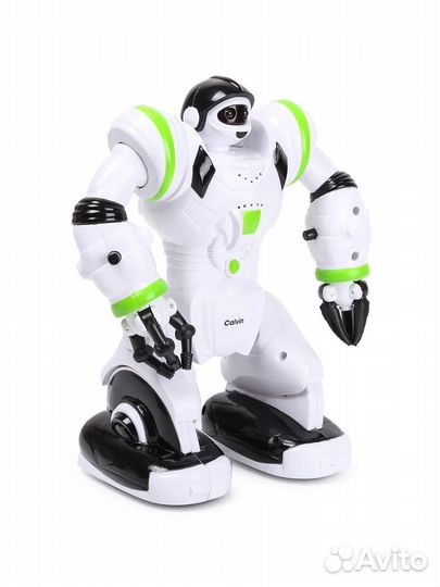 Робот Strong Pioneer Calvin Mini р/у (свет, звук, движение) 20 см 27106
