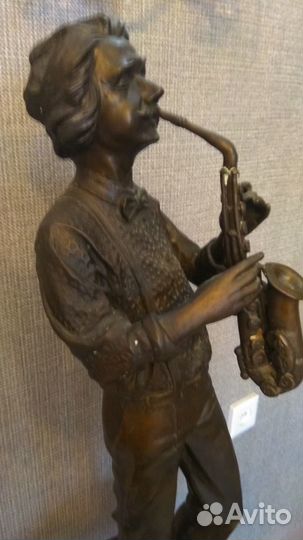 Статуэтка саксофонист (бронза)