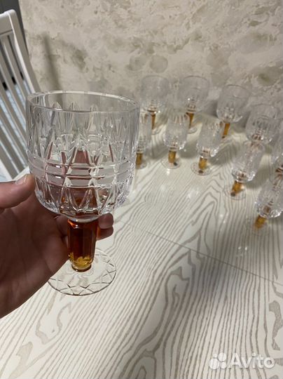 Фужеры хрустальные СССР новые
