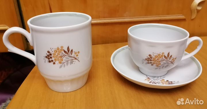 Кружка и чайная пара детские