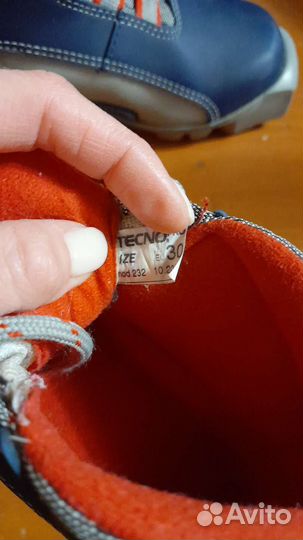 Детские Лыжные ботинки Tecno pro 30 размер для лыж
