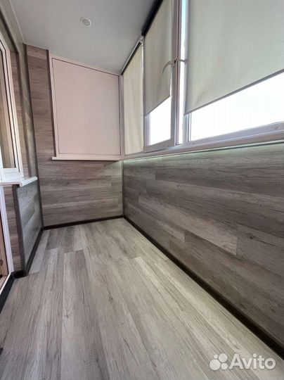 Отделка балкона