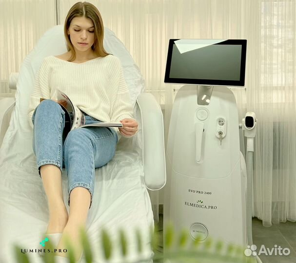 Аппарат для эпиляции Lumines. Evo’Pro 2400 Вт