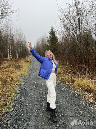 Куртка осень весна 42 44 размер женская