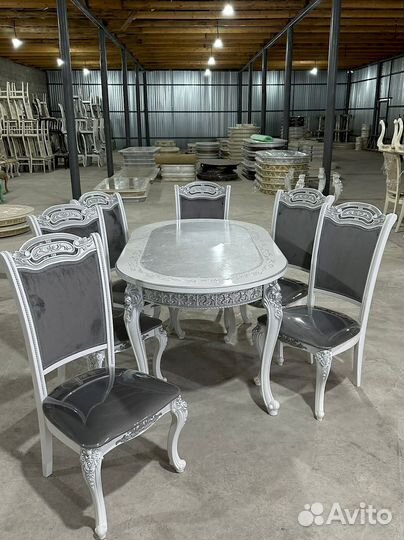 Стол, стулья набор. Доставка по всей России