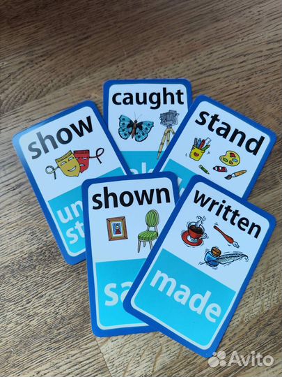 Английские неправильные глаголы (настольная игра)