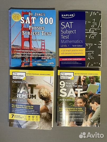 Учебники SAT toefl Barrons Kaplan