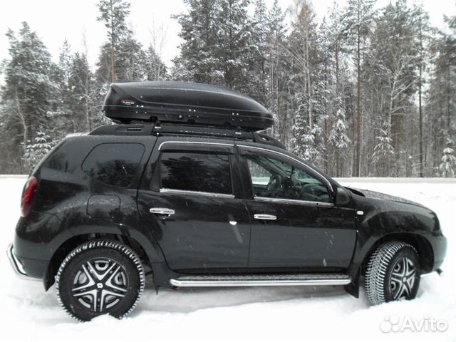 Бокс Turino черный матовый на Renault Duster