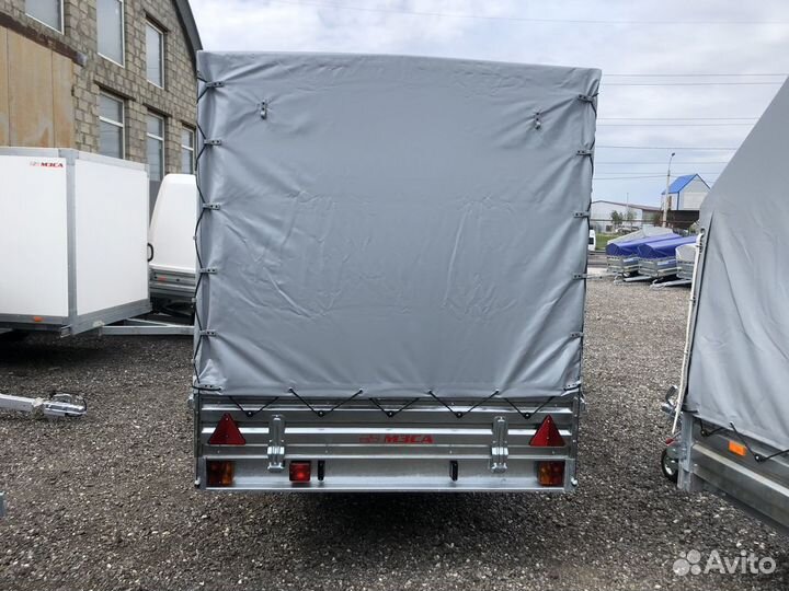 Легковой прицеп Мзса 3,5 х 1,5 тент 1,5 + колесо