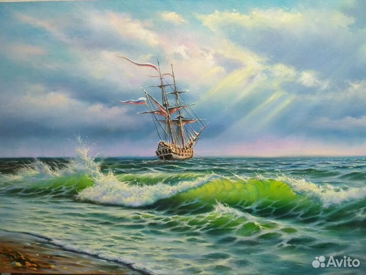 Свежий ветер 60х90см х/м