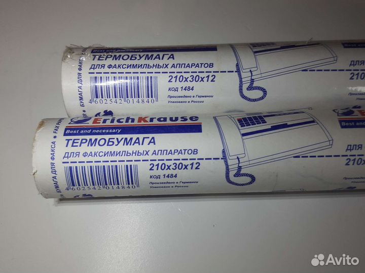 Бумага для факса 210*30*12 (1484)