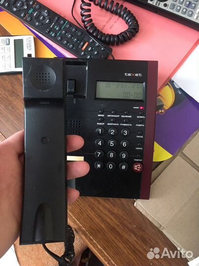 Домашний телефон texet
