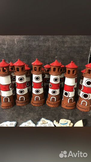 Маяк, подсвечник аромалампа керамика