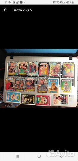 Карточки коллекционные garbage gang