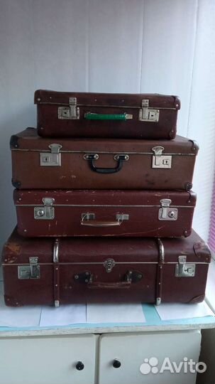 Чемодан фибровый СССР