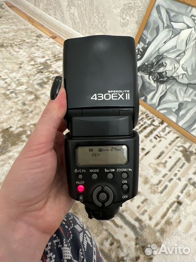 Вспышка камеры canon 430 EXll