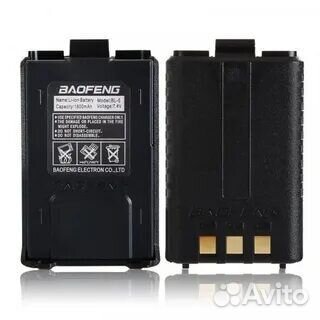 Усиленный аккумулятор на рацию baofeng