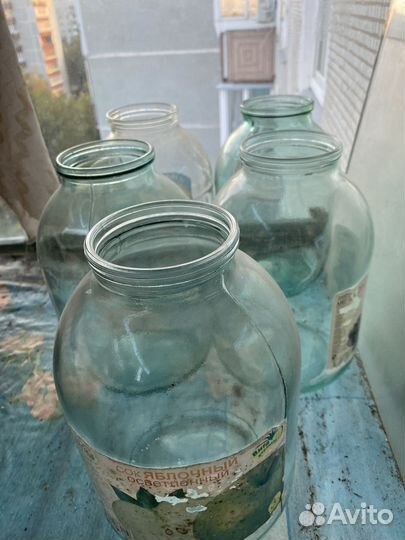 Банки стеклянные