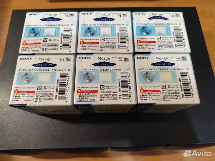 Минидиски Sony