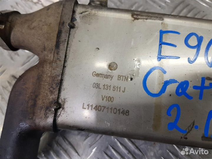 Радиатор егр (Теплообменник EGR) фольскваген Cra