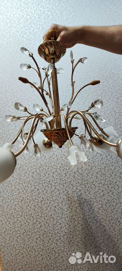 Люстра потолочная бу