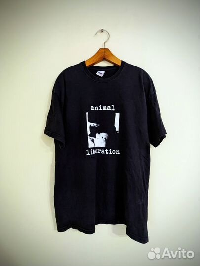 Футболка fruit loom - animal liberation