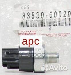 Датчик давления масла разъем toyota many 835306