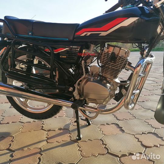 Мотоцикл Hunter 200 (Лесник, Forester) чёрный, птс