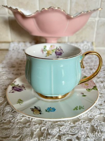 Чайная пара lefard и конфетница lefard