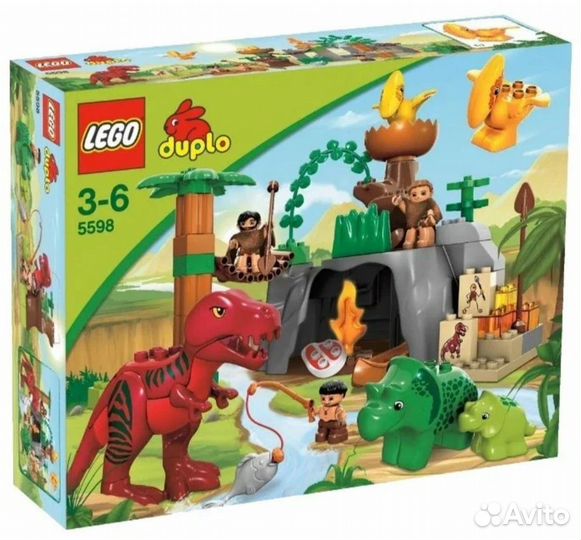 Lego duplo динозавры