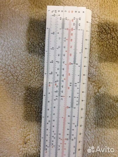 Логарифмическая линейка СССР