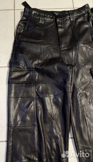 Брюки кожаные ASOS, M размер