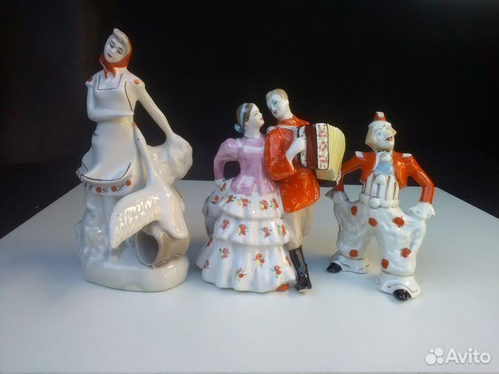 Фарфоровые статуэтки СССР