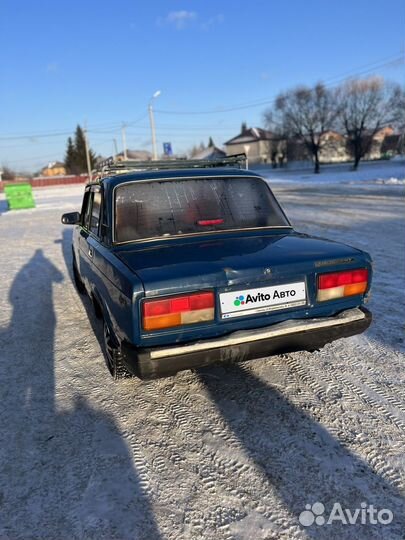 ВАЗ 2107 1.6 МТ, 2004, 109 500 км