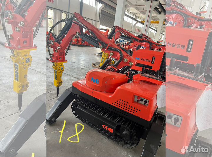 Демонтажный робот(Brokk) HRC 500D, HRC 300D