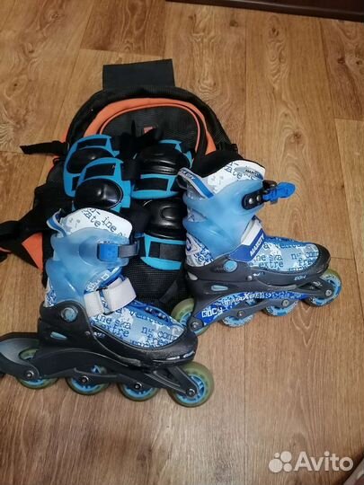 Роликовые коньки детские 30-33