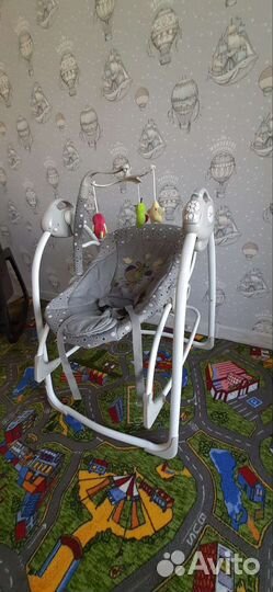 Детские качели шезлонг