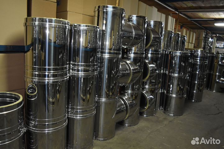 Дымоходы из нержавеющей стали от производителя