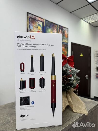 Стайлер Dyson HS 08 Red Velvet/ Gold