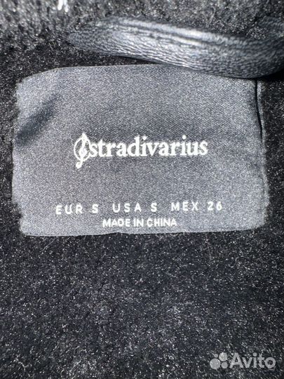 Stradivarius дубленка s