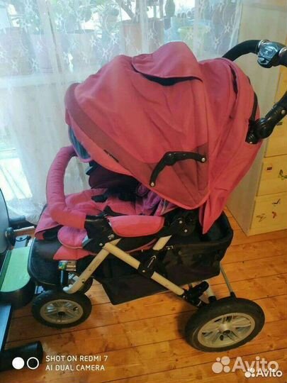 Прогулочная коляска вездеход