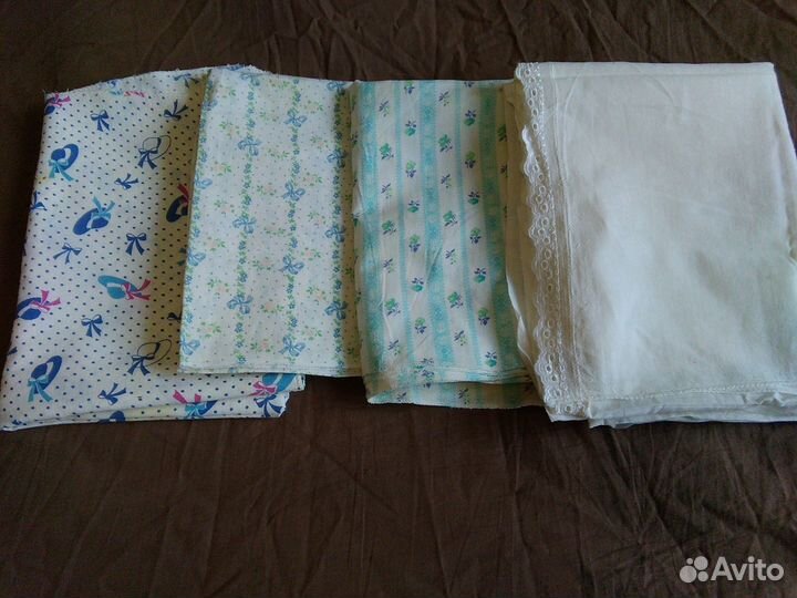 Набор: простынки/пододеяльники для новорожденных