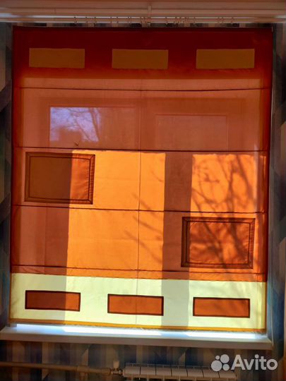 Шторы римские бу