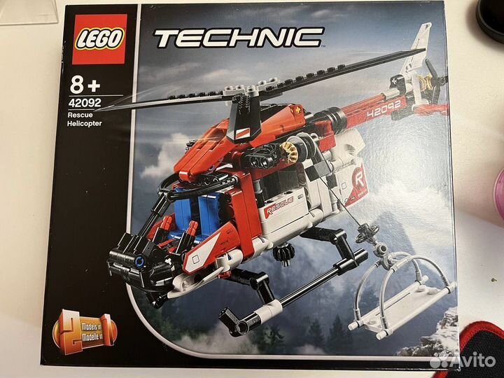 Lego technic вертолет